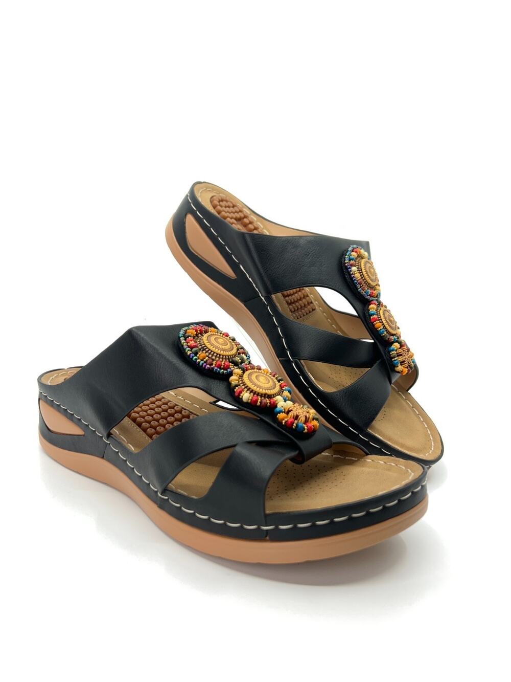 FUDYNMALC Women’s Wedge Sandals EU 41 / US 9.5-10